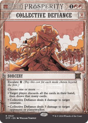 Collective Defiance [Outlaws of Thunder Junction: Breaking News]