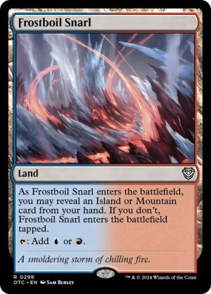 Frostboil Snarl [Commander: Outlaws of Thunder Junction]