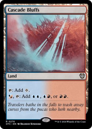 Cascade Bluffs [Commander: Outlaws of Thunder Junction]