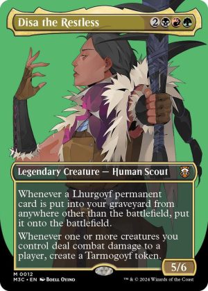 Disa the Restless (Borderless) [Commander: Modern Horizons 3]
