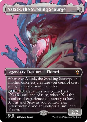 Azlask, the Swelling Scourge (Borderless) [Commander: Modern Horizons 3]