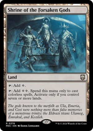 Shrine of the Forsaken Gods [Commander: Modern Horizons 3]