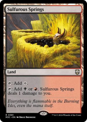 Sulfurous Springs [Commander: Modern Horizons 3]