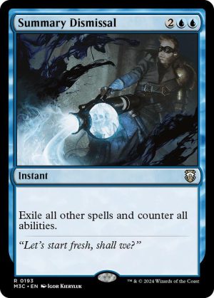 Summary Dismissal [Commander: Modern Horizons 3]