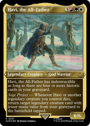 Havi, the All-Father (Foil Etched) [Universes Beyond: Assassin's Creed]