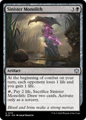Sinister Monolith [Bloomburrow]