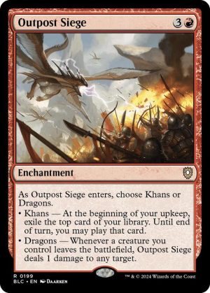 Outpost Siege [Commander: Bloomburrow]