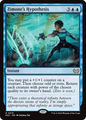Zimone's Hypothesis [Commander: Duskmourn: House of Horror]