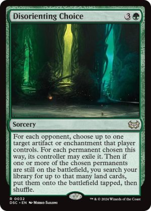 Disorienting Choice [Commander: Duskmourn: House of Horror]