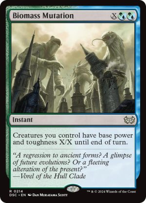 Biomass Mutation [Commander: Duskmourn: House of Horror]