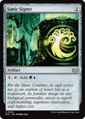 Simic Signet [Commander: Duskmourn: House of Horror]