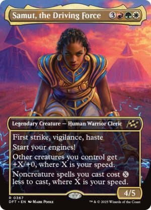 Samut, the Driving Force (Borderless) [Aetherdrift]
