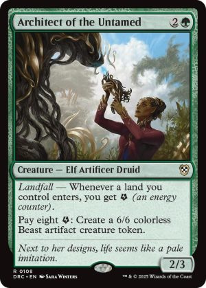 Architect of the Untamed [Commander: Aetherdrift]