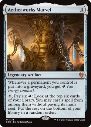 Aetherworks Marvel [Commander: Aetherdrift]