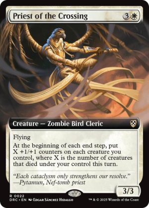 Priest of the Crossing (Extended Art) [Commander: Aetherdrift]