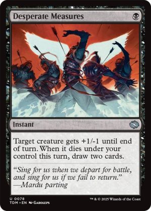Desperate Measures [Tarkir: Dragonstorm]