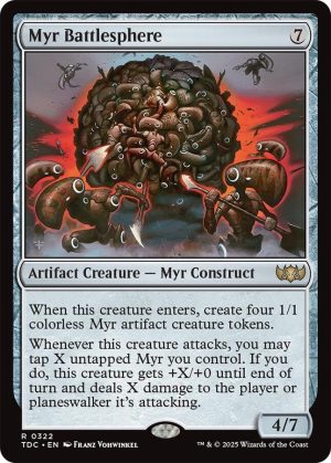 Myr Battlesphere [Commander: Tarkir: Dragonstorm]
