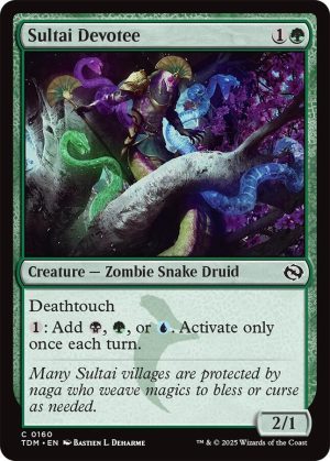 Sultai Devotee [Tarkir: Dragonstorm]