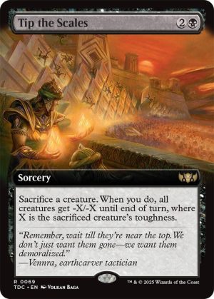 Tip the Scales (Extended Art) [Commander: Tarkir: Dragonstorm]