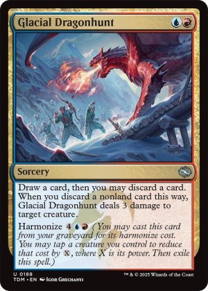 Glacial Dragonhunt [Tarkir: Dragonstorm]