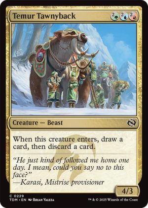 Temur Tawnyback [Tarkir: Dragonstorm]