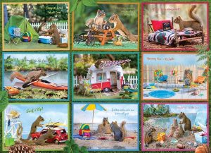 Squirrels on Vacation 1000pc Puzzle