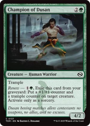 Champion of Dusan [Tarkir: Dragonstorm]