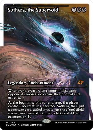 Sothera, the Supervoid (Showcase) (Fracture Foil) [Edge of Eternities]