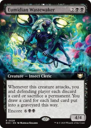 Eumidian Wastewaker (Extended Art) [Commander: Edge of Eternities]
