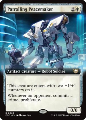 Patrolling Peacemaker (Extended Art) [Commander: Edge of Eternities]
