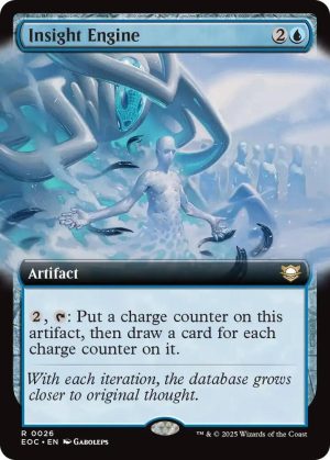 Insight Engine (Extended Art) [Commander: Edge of Eternities]
