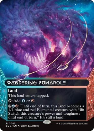 Wandering Fumarole (0045) (Borderless) [Edge of Eternities: Stellar Sights]