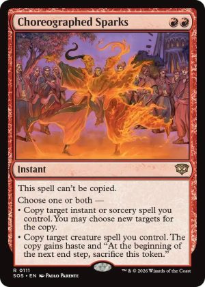 Choreographed Sparks [Secrets of Strixhaven]