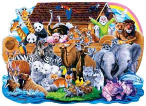 Noah's Ark 100pc Shaped Puzzle