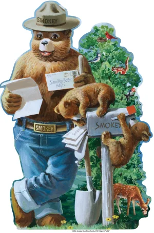 Smokey Bear - 36pc Shaped Floor Puzzle