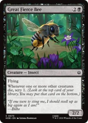 Great Fierce Bee [The Hobbit]