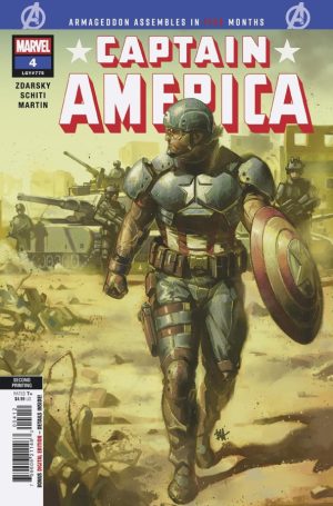 Captain America #4 Harvey 2nd print