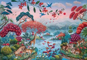 The Peaceful Jungle - 2000 Pc Puzzle