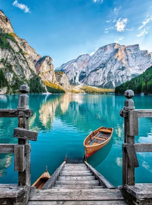 Braies Lake, 500 Pc. Puzzle