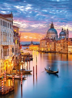Lighting Venice- 500 Pc Puzzle