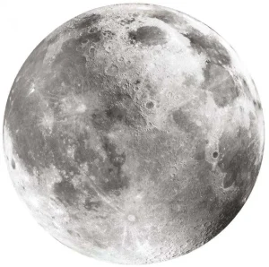 Space Collection - The Moon, 500 Pc Round Puzzle