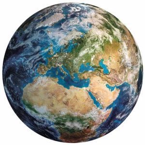 Space Collection - Earth, 500 Pc Round Puzzle