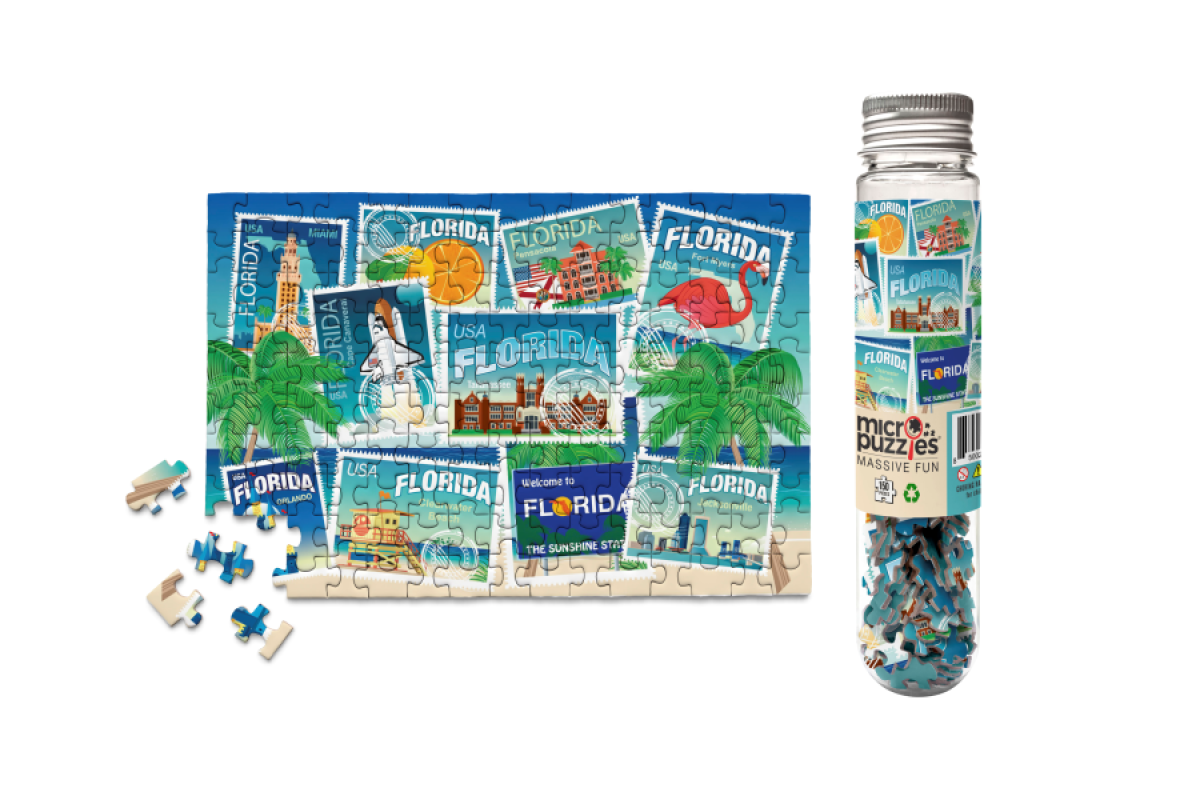 ROAD TRIP - FLORIDA! MicroPuzzle Mini Jigsaw Puzzle