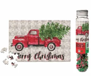 Holiday Country Christmas Jigsaw Puzzle Stocking Stuffer