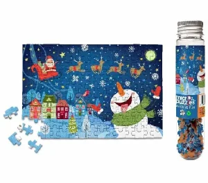 Holidays - Here Comes Santa MicroPuzzle  Mini Jigsaw Puzzle