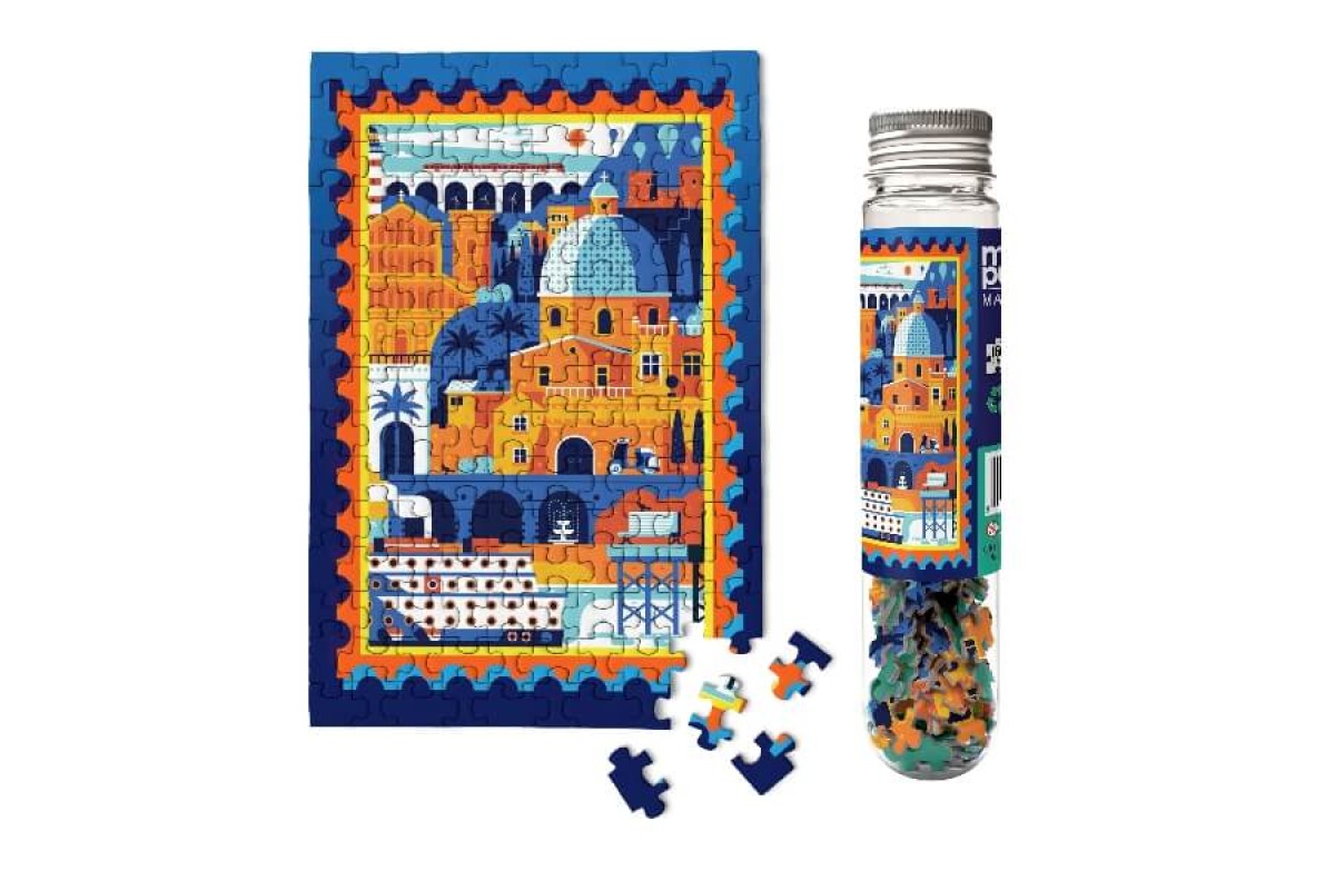 Mediterranean Vacation MicroPuzzle Mini Jigsaw Souvenir