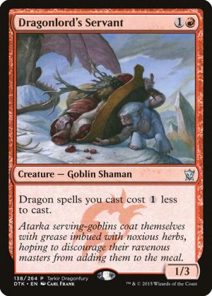 Dragonlord's Servant [Tarkir Dragonfury Promos]