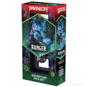 D&D Adventure Dice - Ranger: Black, Blue