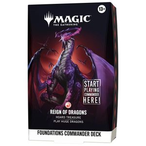MtG Foundations: Starter Commander Deck - Reign of Dragons