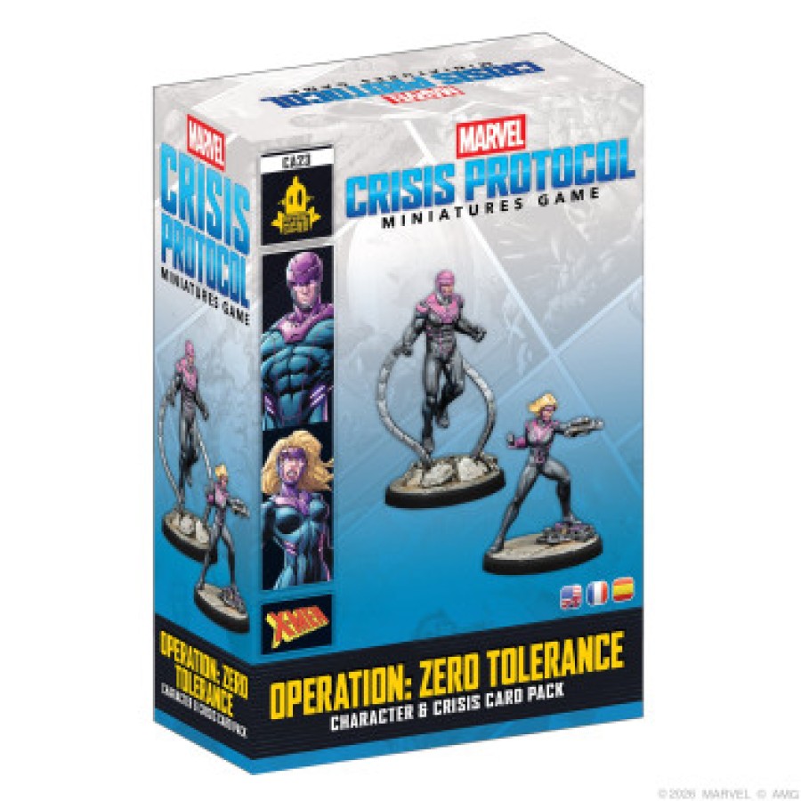 Marvel Crisis Protocol: Operation: Zero Tolerance Character & Crisis Card Pack